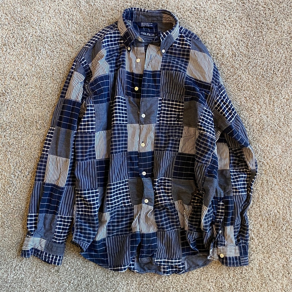 Nautica patch work  XL